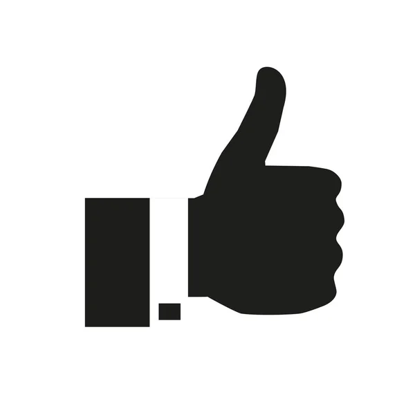 Thumb up icon — Stock Vector