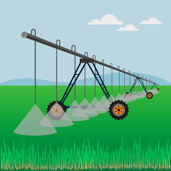 Center pivot irrigation