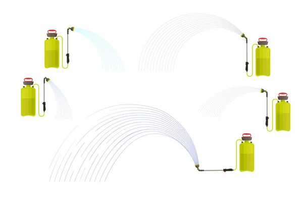 정원 분무기 벡터의 집합 — 스톡 벡터