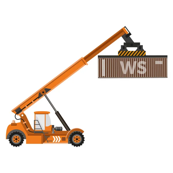 Stacker crane Vector Art Stock Images | Depositphotos