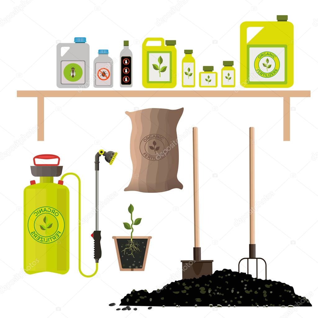 Agricultural items for fertilizing