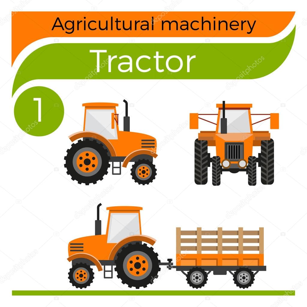 Agricultural machinery: tractor