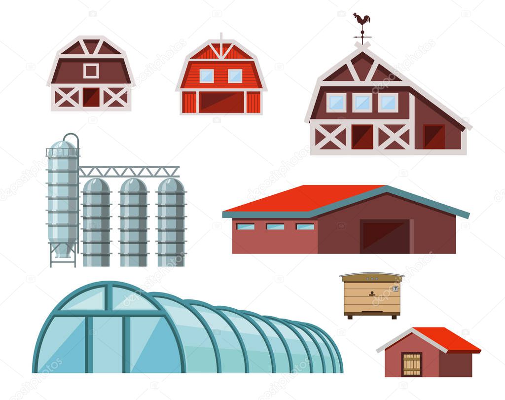 Farm buildings and constructions