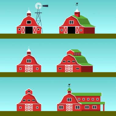 Çiftlik binaları kümesi