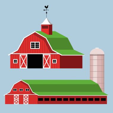 Çiftlik binaları kümesi