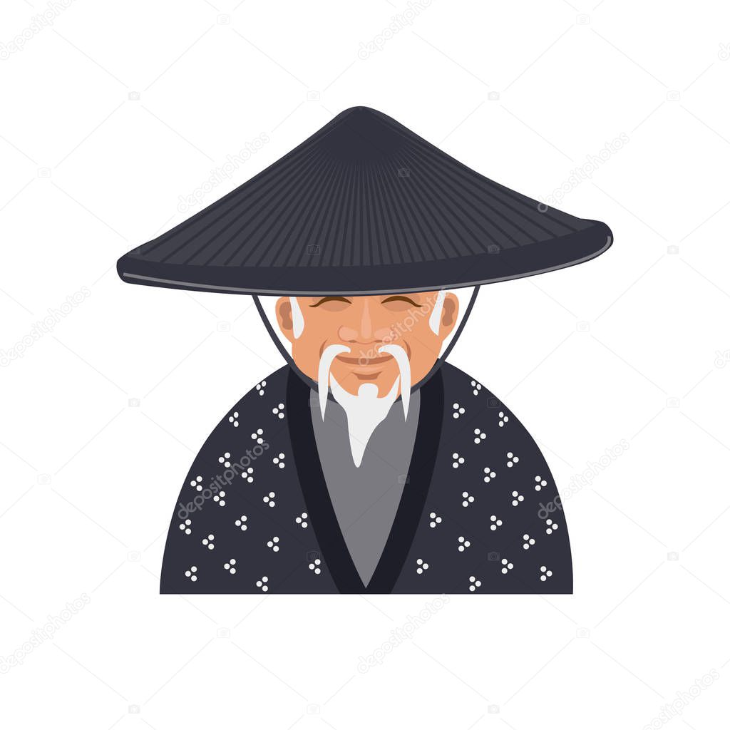Older japanese man