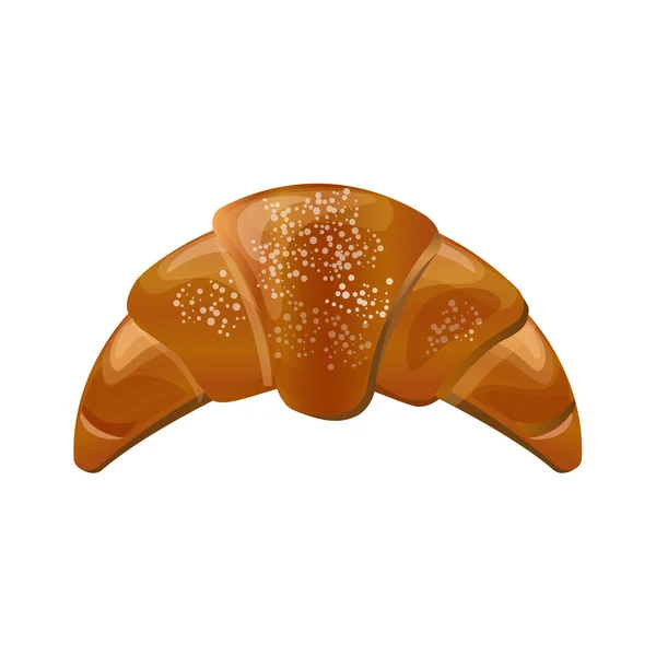 Vector croissant francés — Vector de stock