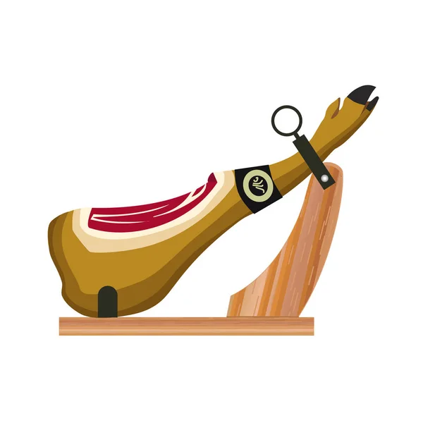 Jamon jamonera üzerinde