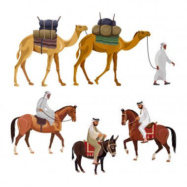 Yük hayvanlar vektör