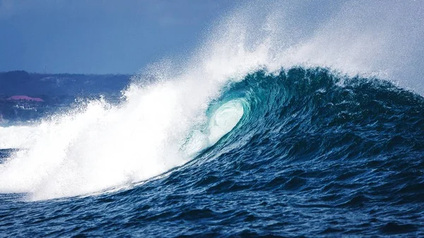 Rottura surf onda oceanica — Foto Stock