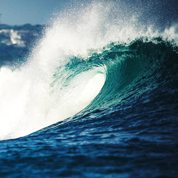 Rottura surf onda oceanica — Foto Stock