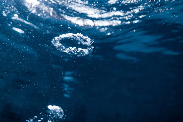 Nahaufnahme Des Poolwassers Hintergrund — Stockfoto