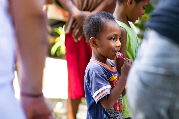 Бали Индонезия Апреля 2020 Года Гуманитарная Помощь Время Пандемии Бали — стоковое фото