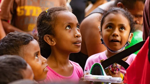 Bali Indonésie Dubna 2020 Humanitární Pomoc Při Pandemii Bali Indonésii — Stock fotografie