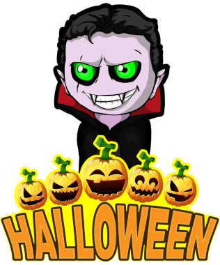 Cadılar Bayramı Poster Dracula ile