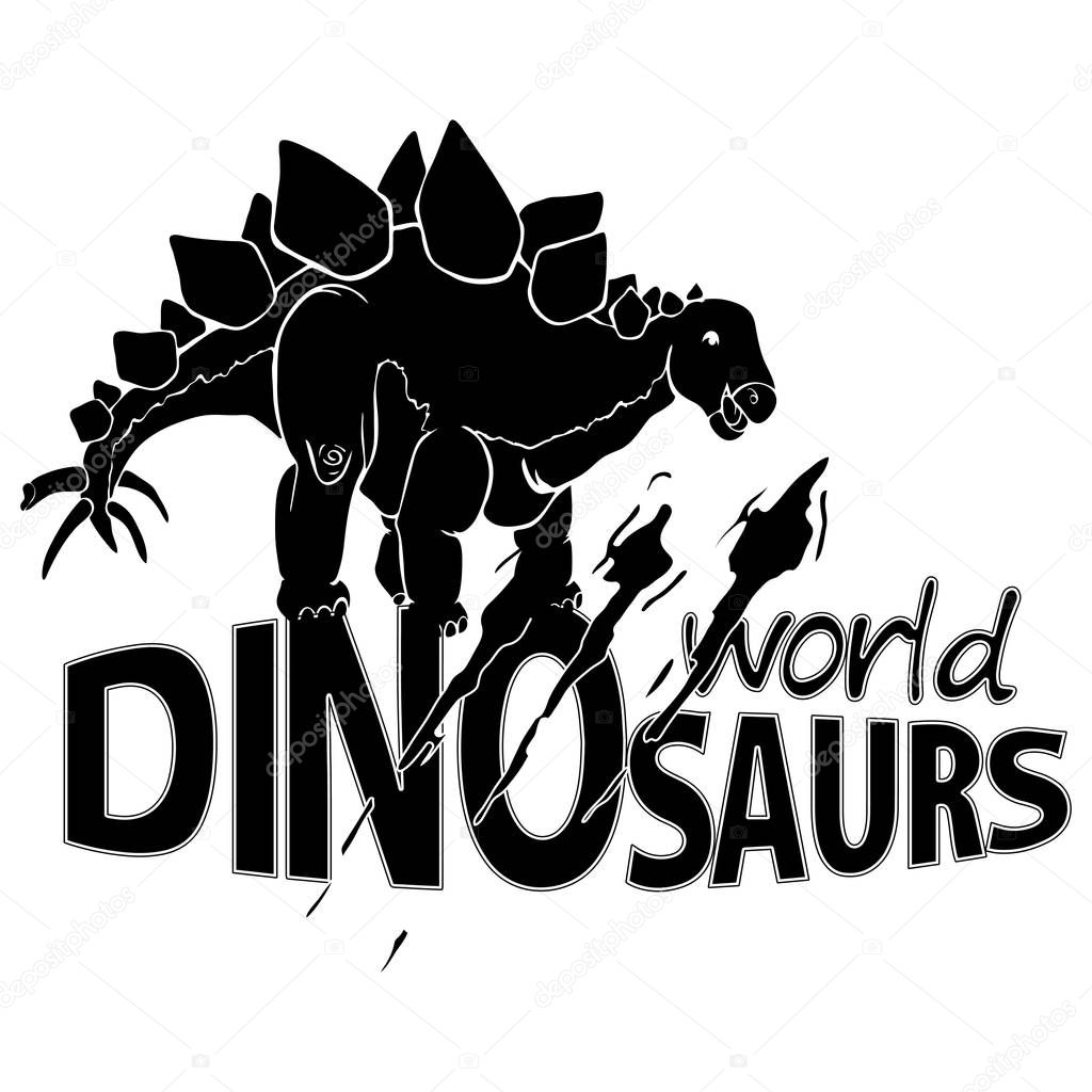 Logo World of Dinosaurs.