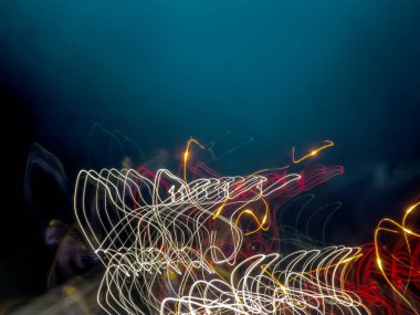 Araba gece manzaraları