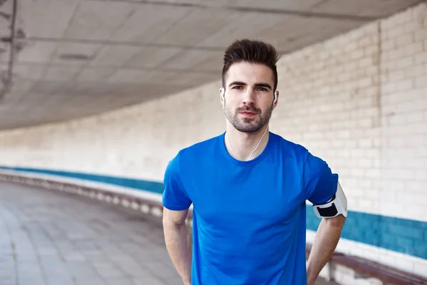 Genç sporcunun portresi