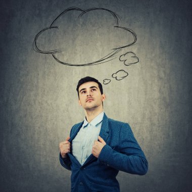 Düşünce bulut işadamı