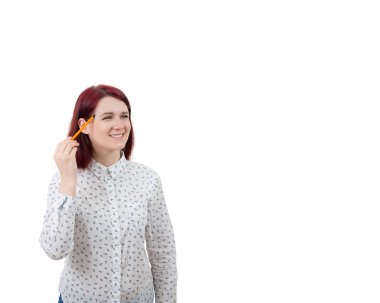 genç gülümseyen öğrenci