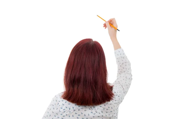 Estudiante joven empresaria — Foto de Stock