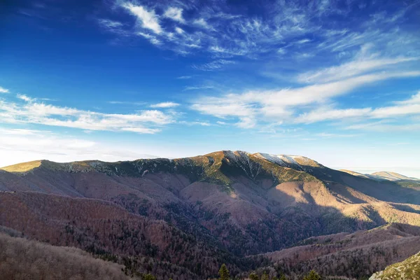 美丽的秋天山风景 — 图库照片