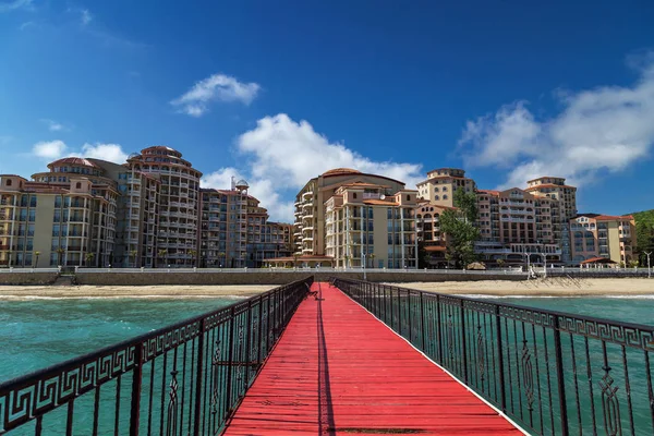 Sea resort Elenite on the Bulgarian Black Sea coast — Stock Photo, Image