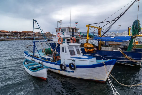 Navio Pesca Porto Nessebar — Fotografia de Stock