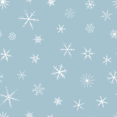 kesintisiz kar taneleri arka plan