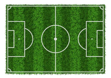Futbol alan çim.
