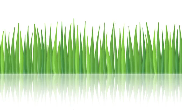 Bezszwowy wzór trawy — Wektor stockowy