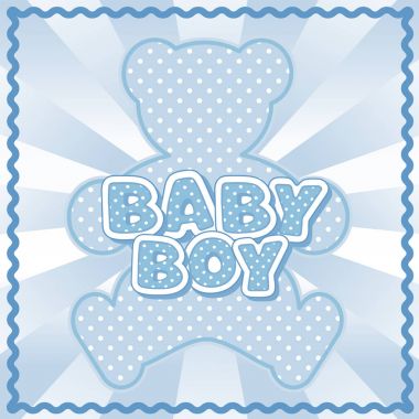 Oyuncak ayı erkek bebek