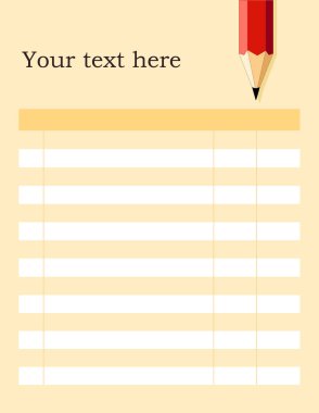 Fatura formu denetim listesi, boşlukları, altın arka plan dolgu