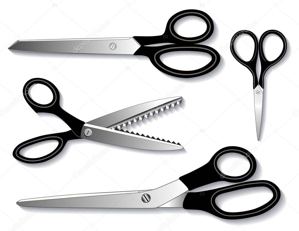 Scissors Collection for Sewing, Tailoring, Quilting, Embroidery and Needlework