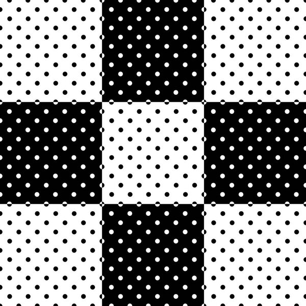 Плитка, бесшовная черно-белая горошек фон, вектор включает в себя образец образца, который будет плавно заполнить любую форму
.