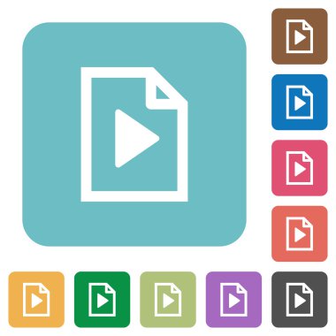 Düz çalma listesi simgeleri