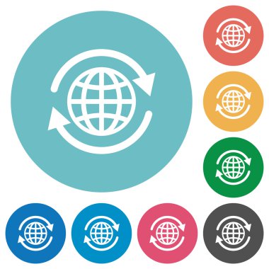 Uluslararası düz yuvarlak simgeler