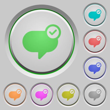 Gönderilen ileti tuşlar