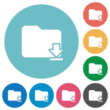 Download klasör düz simgeler