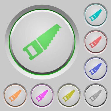 Basma düğmelerini eli gördü