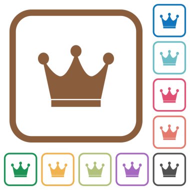 Premium hizmetler basit simgeler