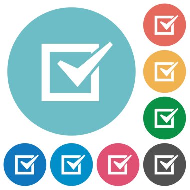 Kontrol kutusunu düz simgeler