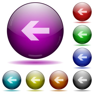 Sol cam küre okları