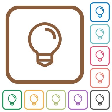 Ampul basit simgeler