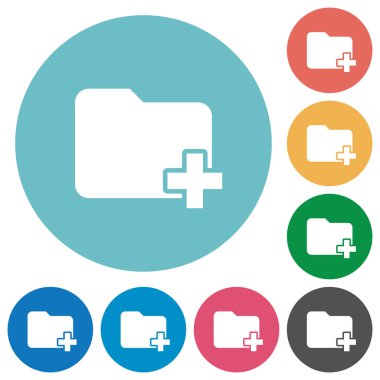 Yeni klasör düz simgeleri ekleme