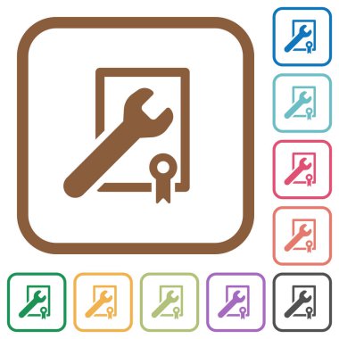 Basit simgeler kazanan destek Ödülü