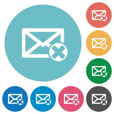 Posta düz simgeleri silmek