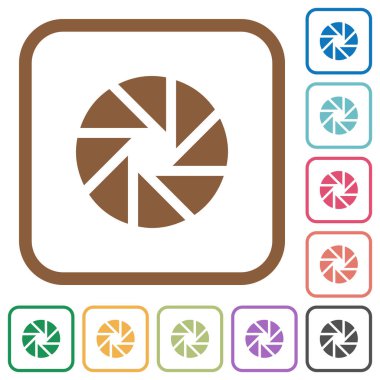 Diyafram basit simgeler