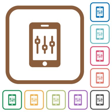 Basit simgeler tweaking Smartphone