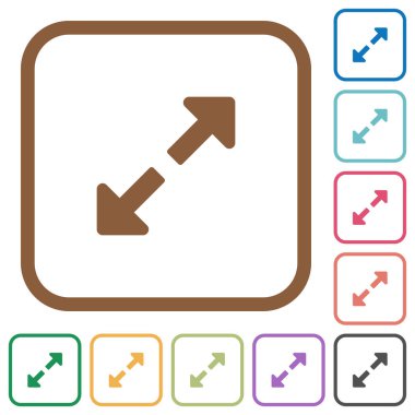 Tam basit simgelerini yeniden boyutlandırmak